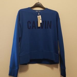 Calvin klein sweatshirt size XL nwt turkish sea